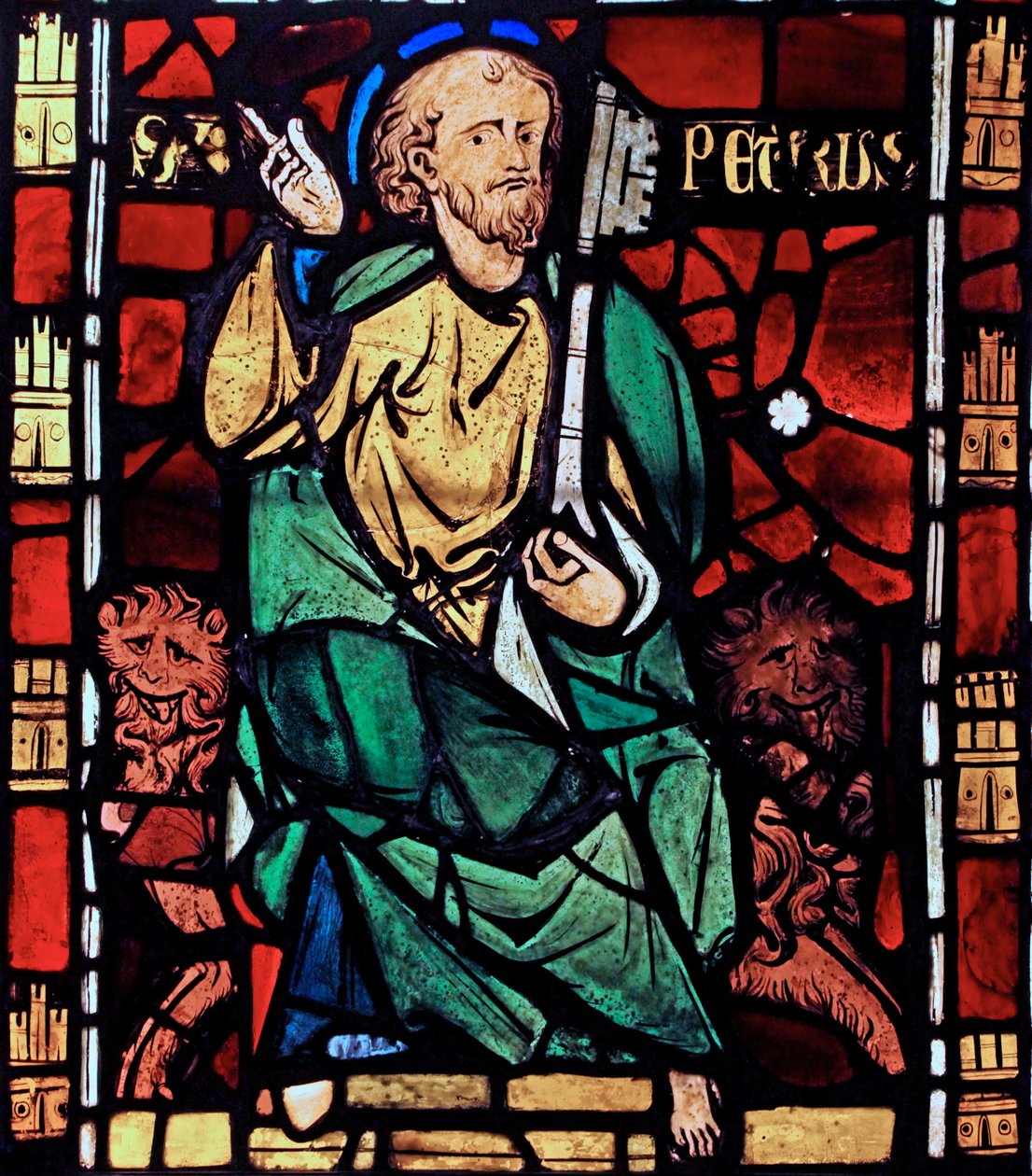 St Pierre : de la Chapelle du Château, Rouen? - French School