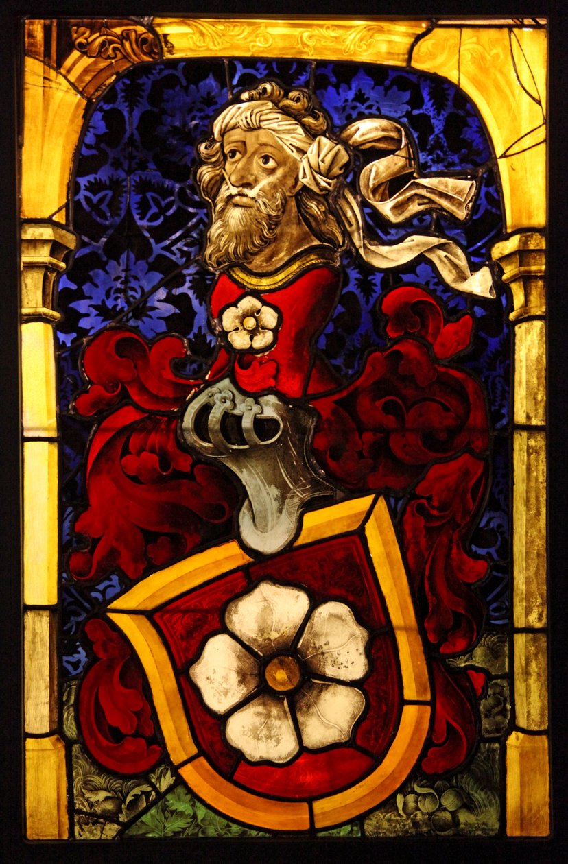 Armes de la famille Mullenheim, c.1467. ex atelier de Peter Hemel; Alsace - French School