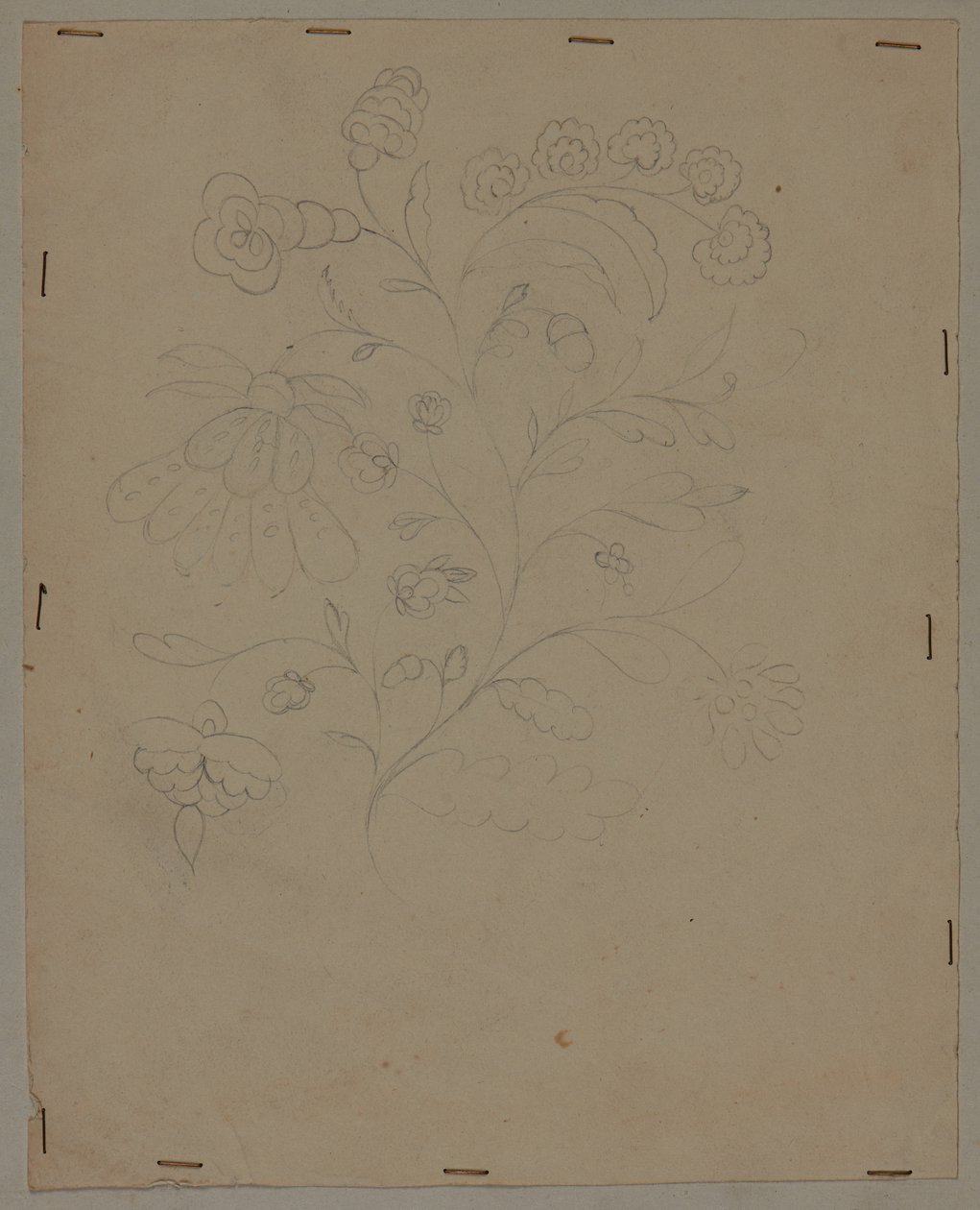 Dessin de conception, fin du XVIIIe siècle - French School
