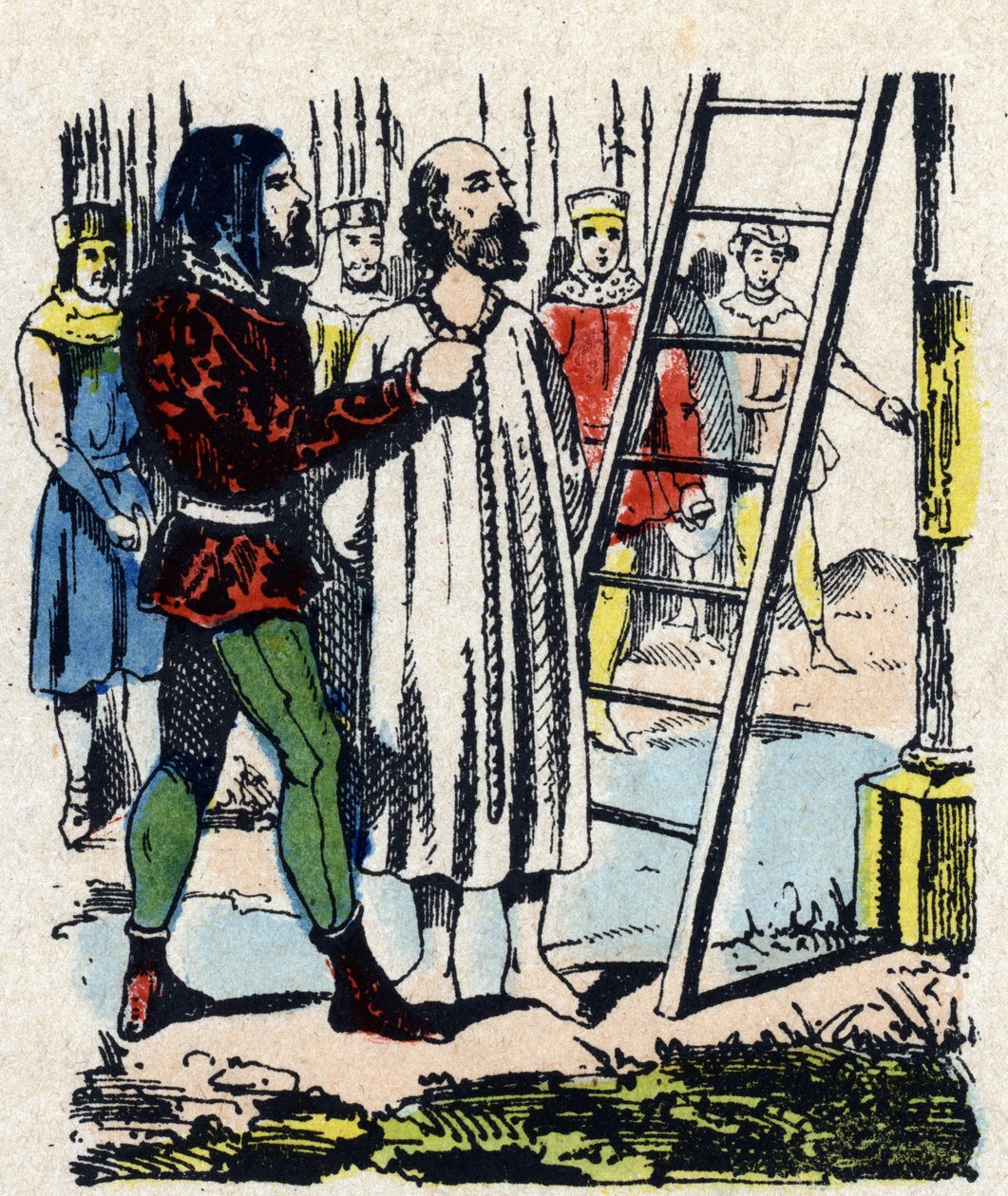 Enguerrand de Marigny (1260-1315) condamné par une commission réunie à Vincennes, fut pendu au gibet de Montfaucon qu