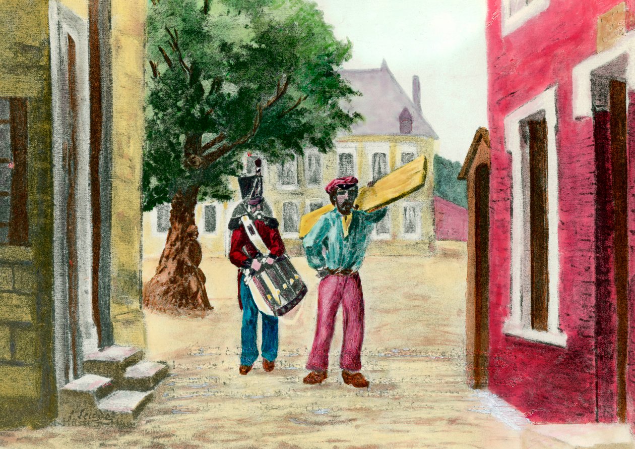 Évasion de Napoléon III : le Prince Napoléon III déguisé en maçon s