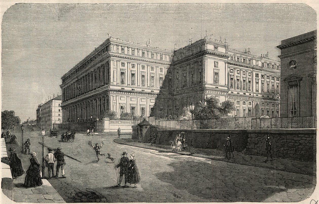 Vue extérieure du bâtiment du quai d