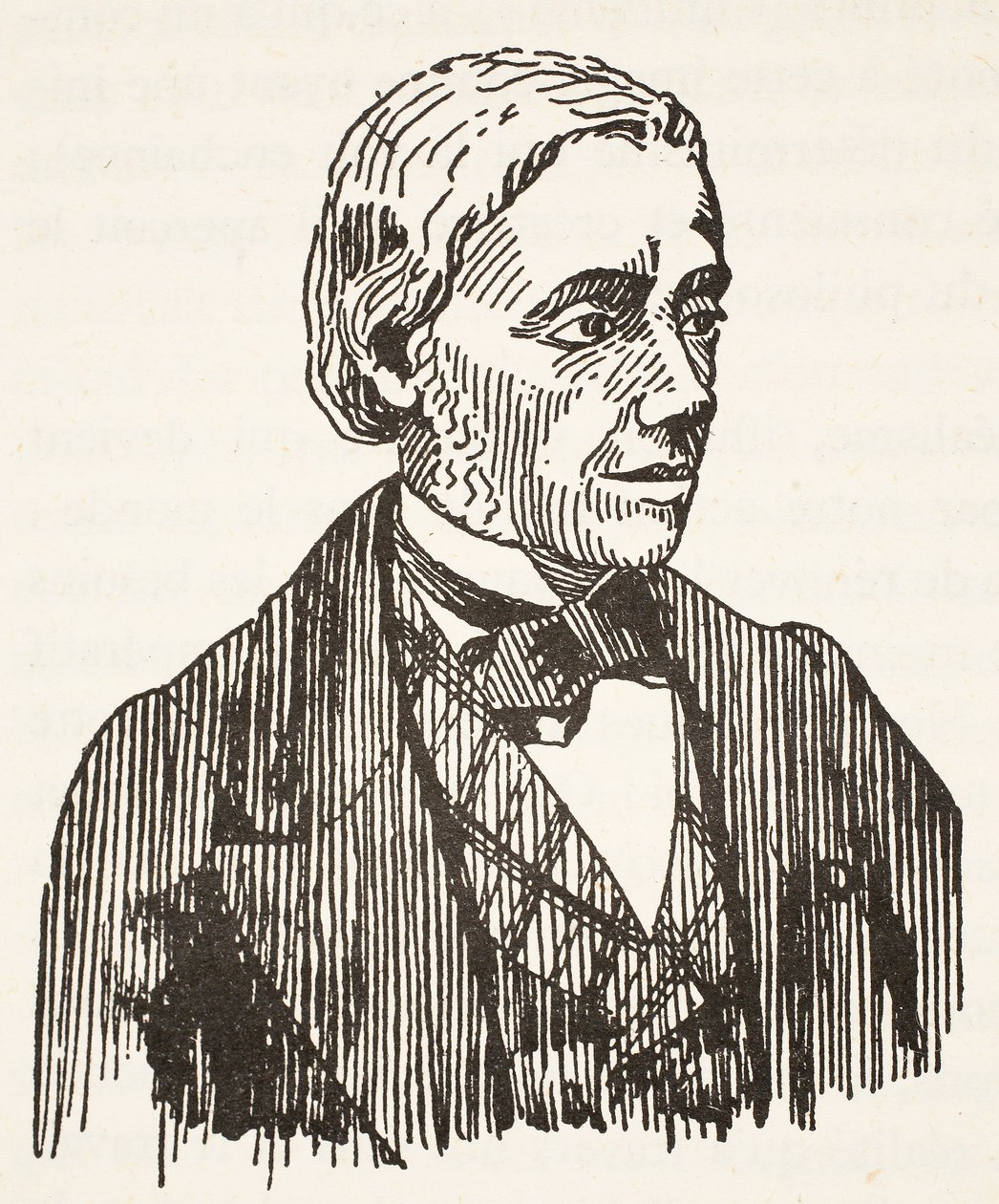 Félix Ravaisson, copie par Boris Mestchersky, illustration de Histoire de la Nation Française, Sciences, Volumes I & II, par Gabriel Hanotaux, 1924 - French School