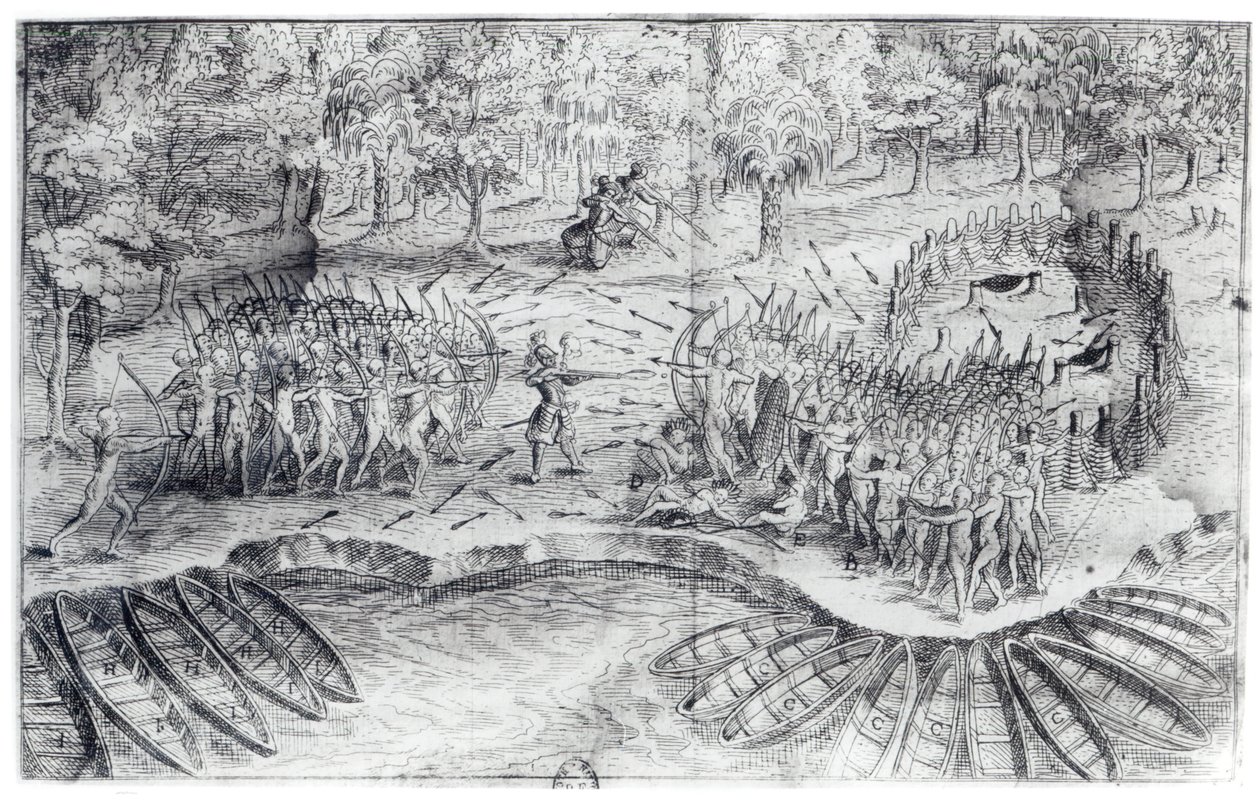 Combat des Hurons, de 