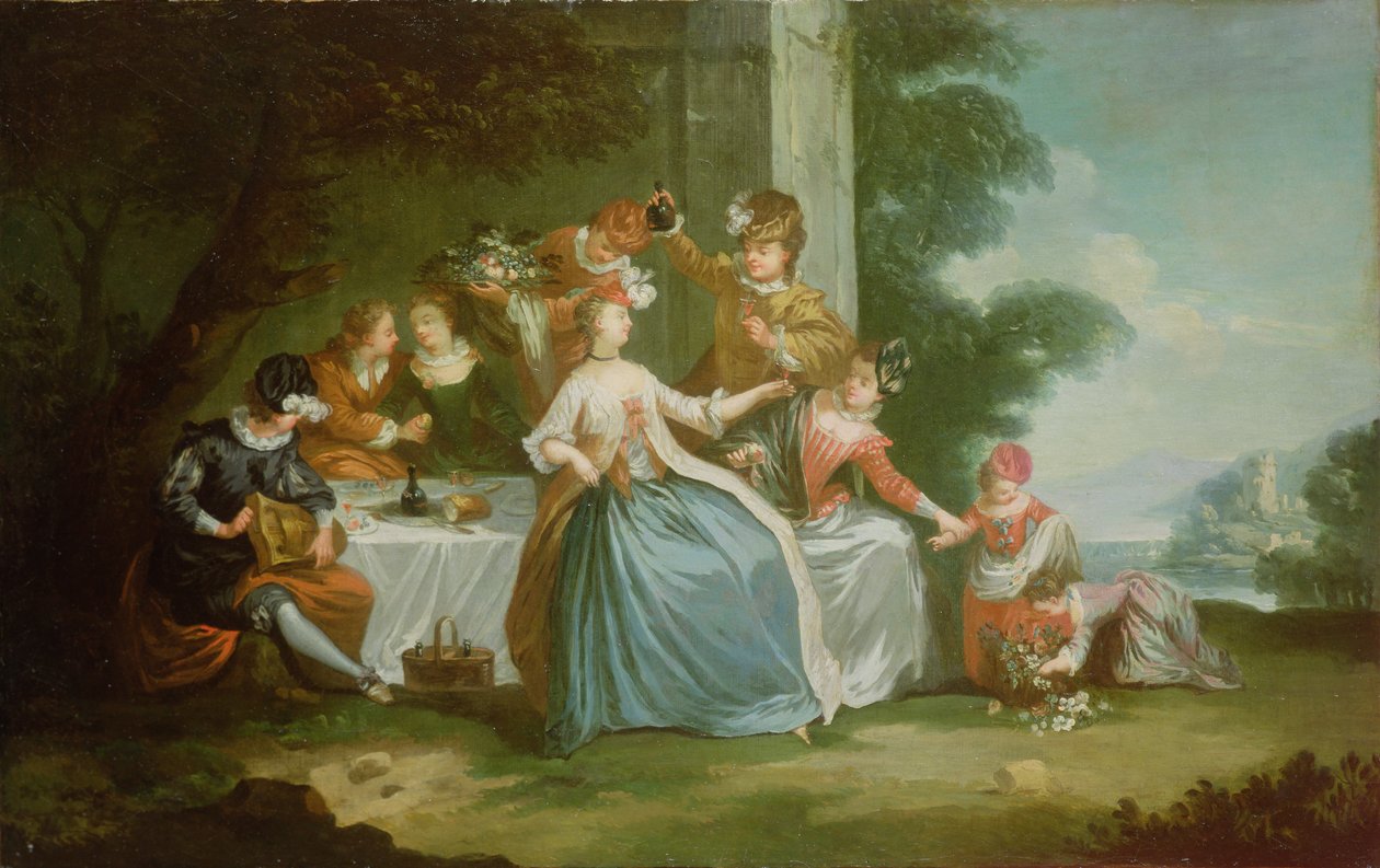 Festin (paire avec 59189) - French School