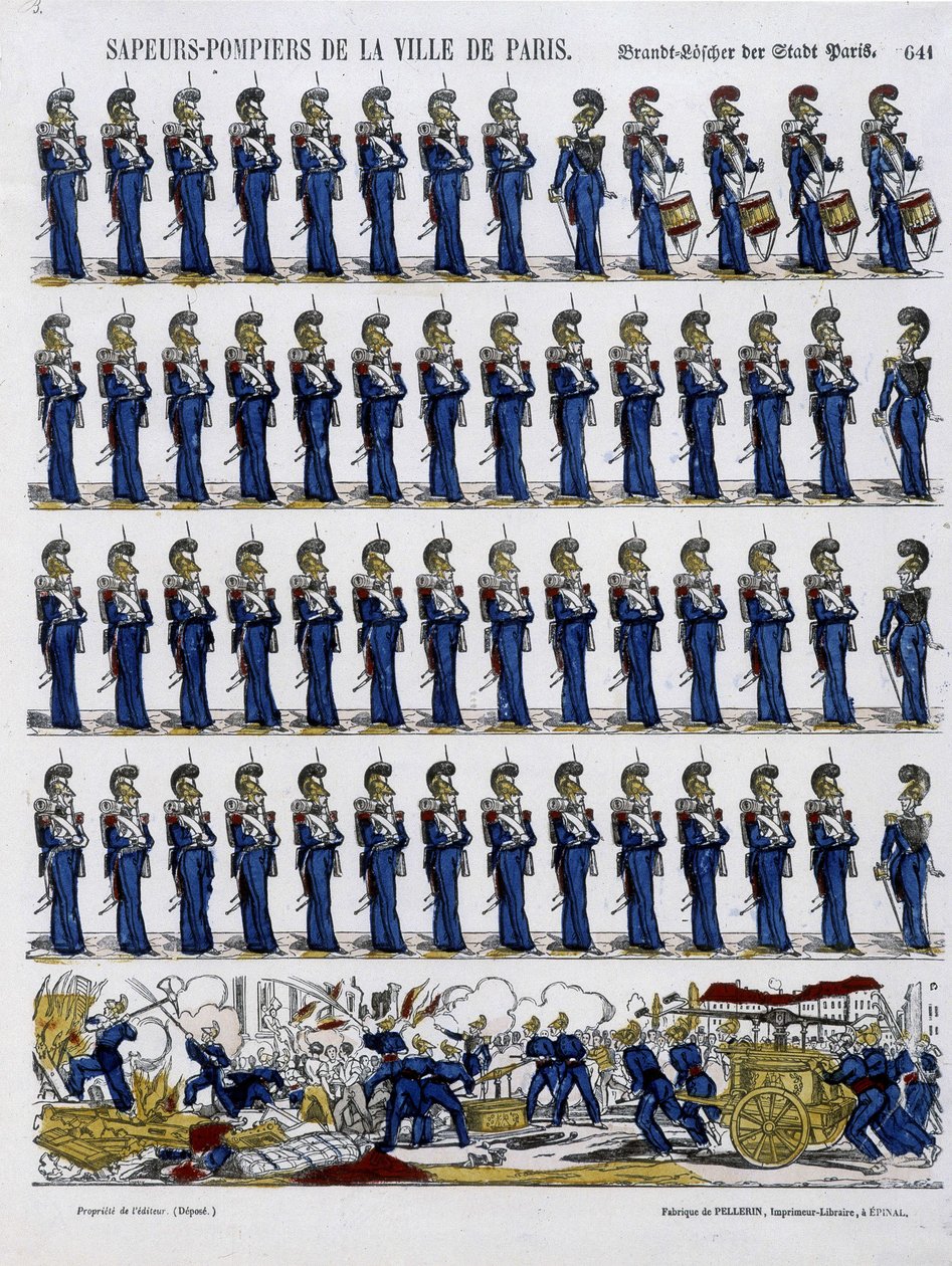Pompiers de la ville de Paris - Image d