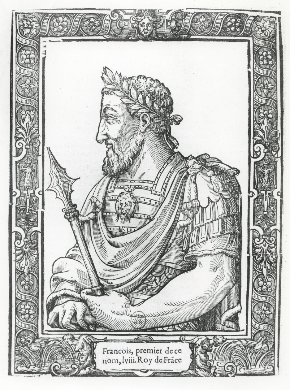 François Ier de France (gravure) - French School