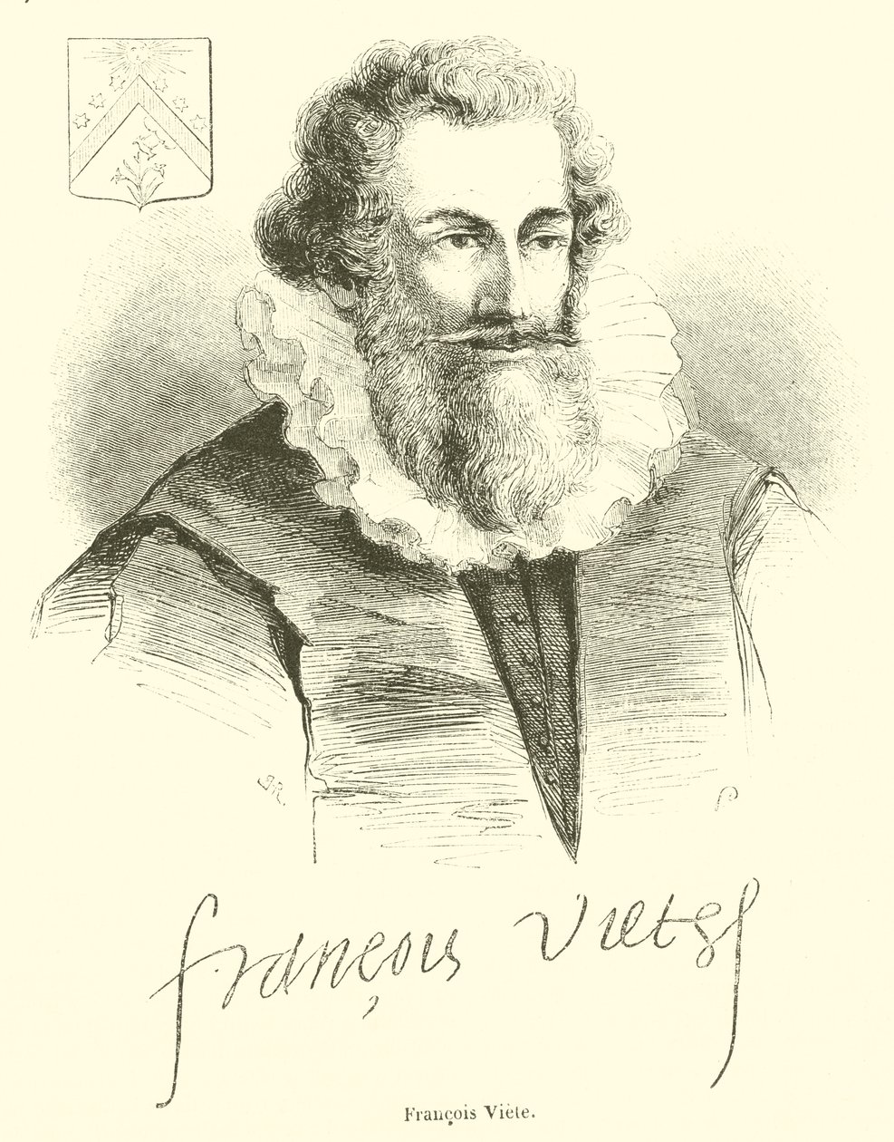 François Viete (gravure) - French School