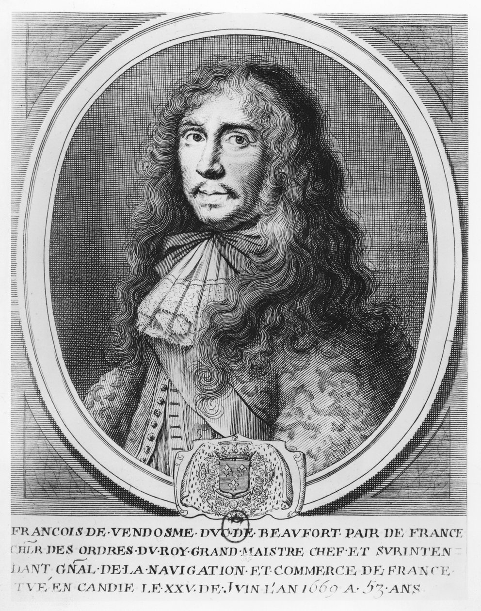 François de Bourbon, Duc de Beaufort - French School