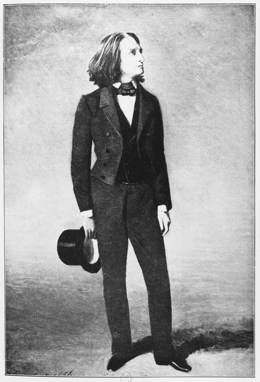 Franz Liszt (1811-86), 1856 - French School