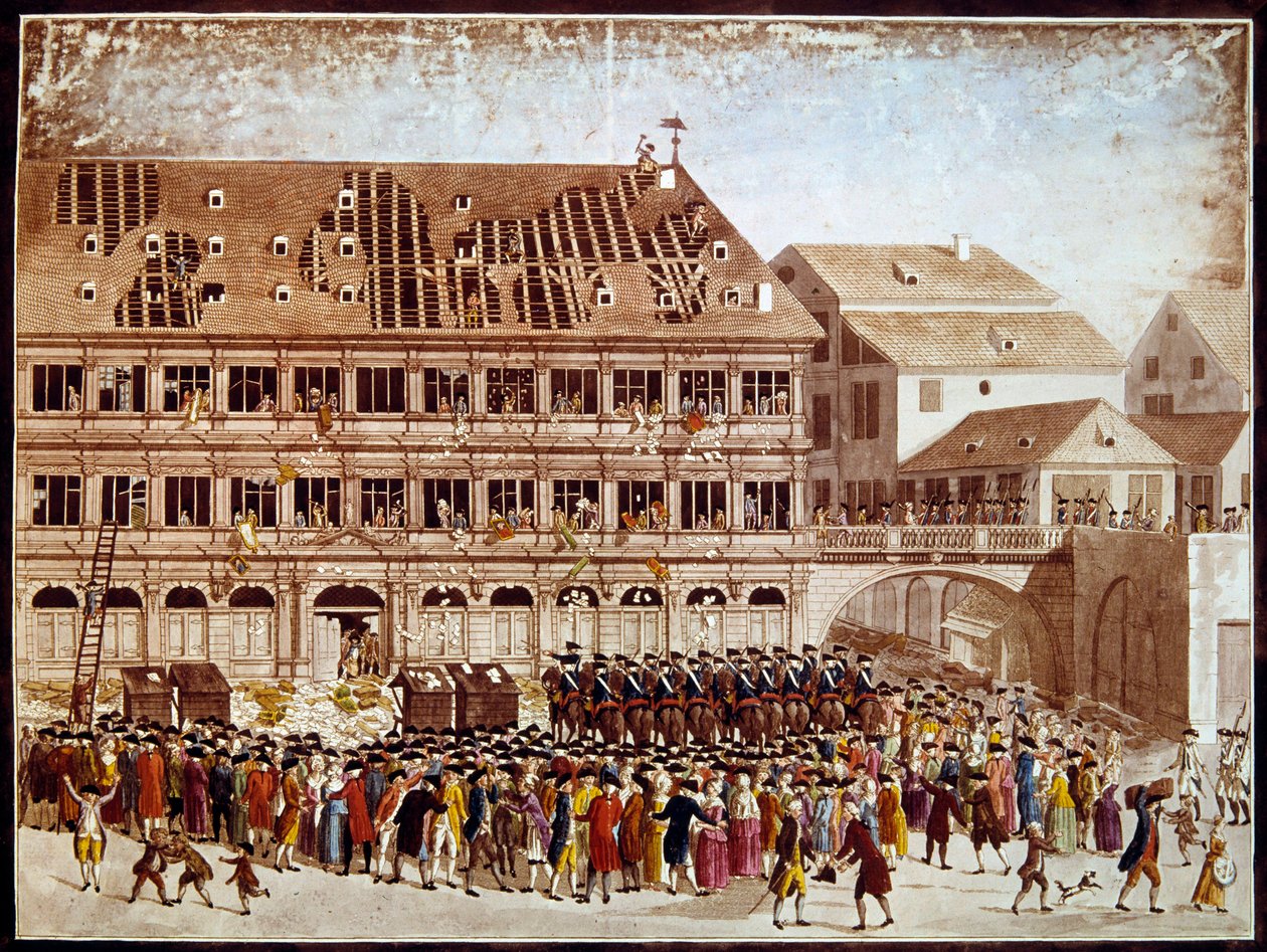 Révolution française : pillage de l