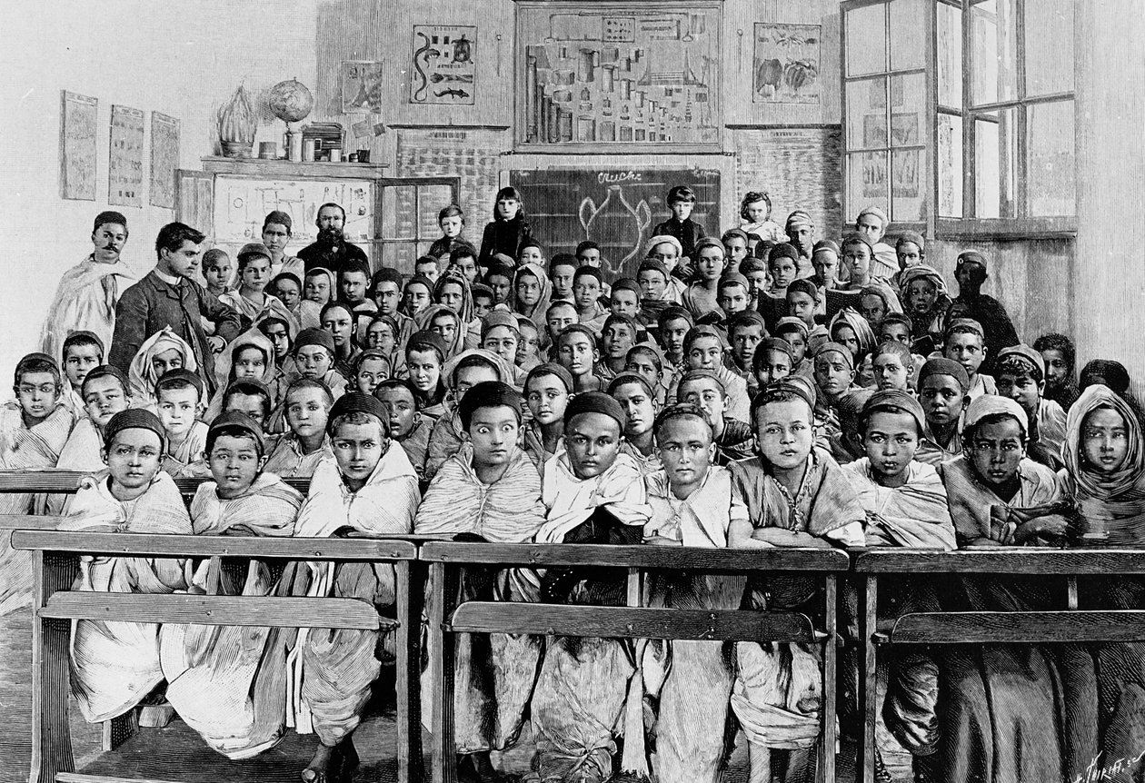 École française en Kabylie, 1891 - French School