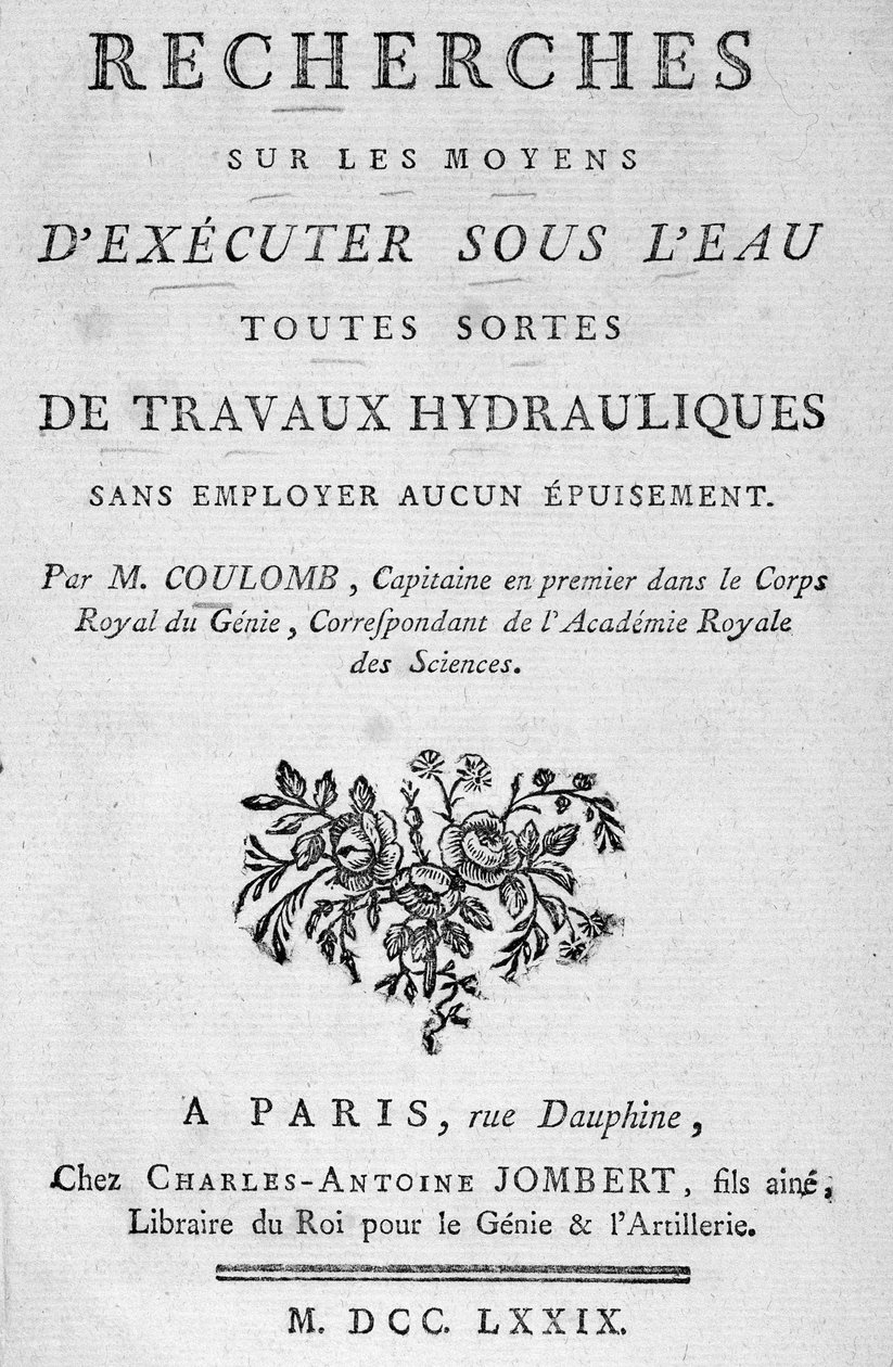Frontispice du livre "Recherches sur les moyens d