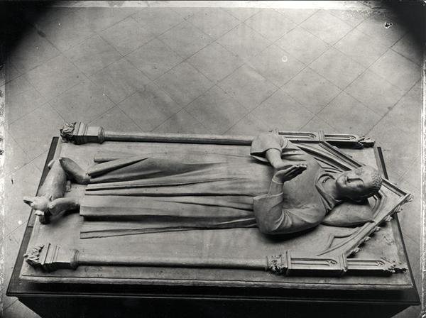 Statue funéraire de Louis de France (1243-60), fils aîné de saint Louis, de l