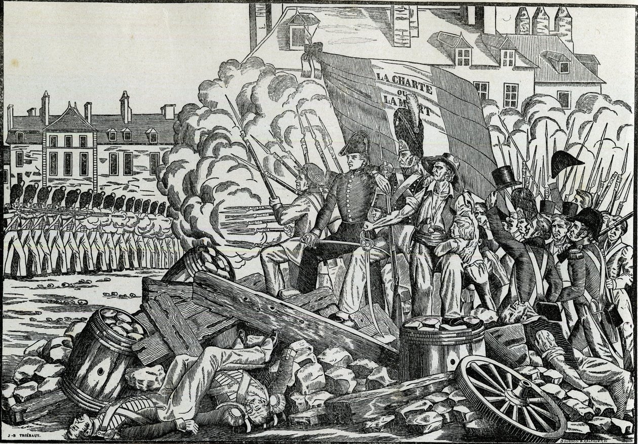 Combats glorieux et mémorables de juillet 1830 dans le quartier de l