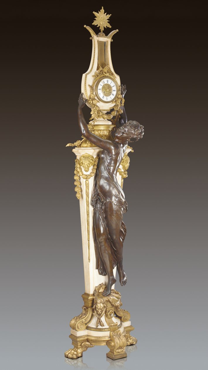 Grande Horloge, une pendule monumentale et importante, conçue par Frédéric Piat et exécutée par Maison Millet, Paris, vers 1890 - French School