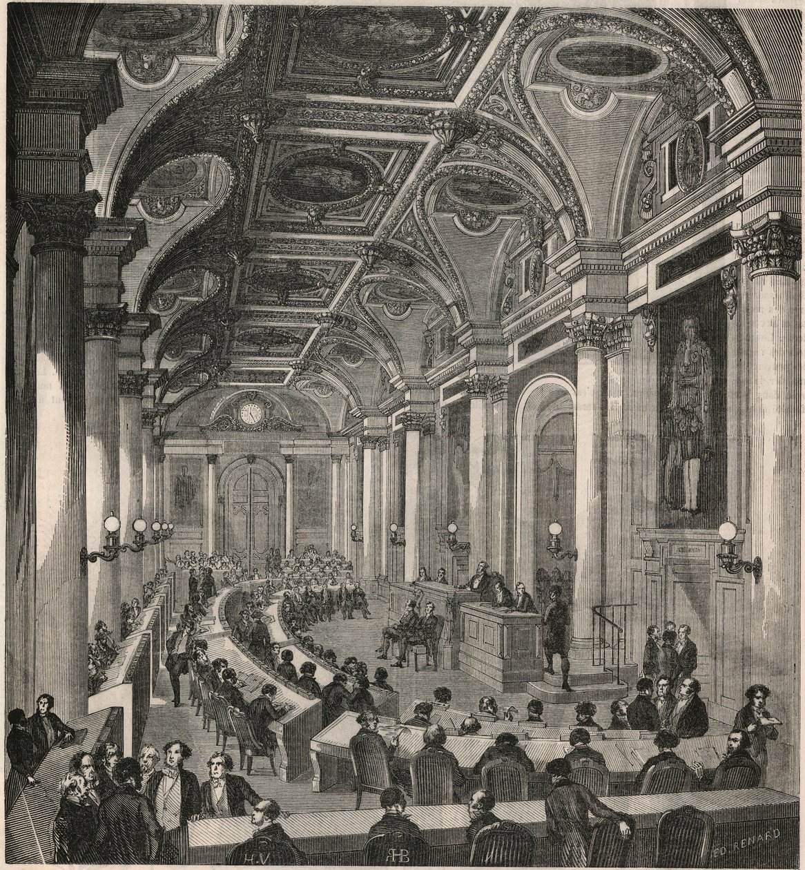 Grande salle des réunions au Conseil d
