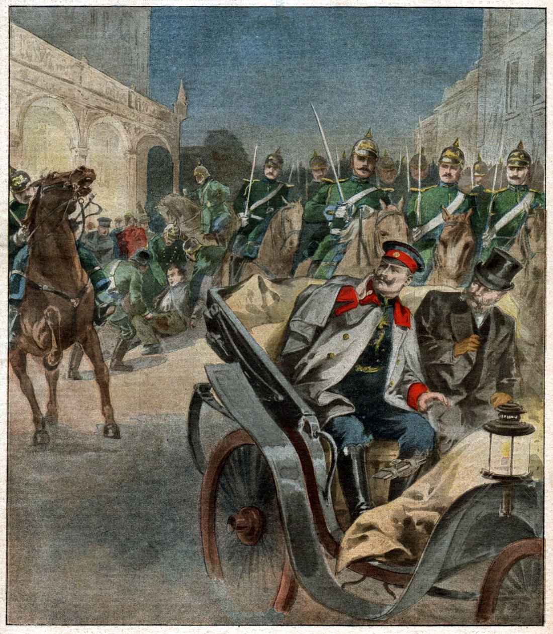 Guillaume II William II - French School
