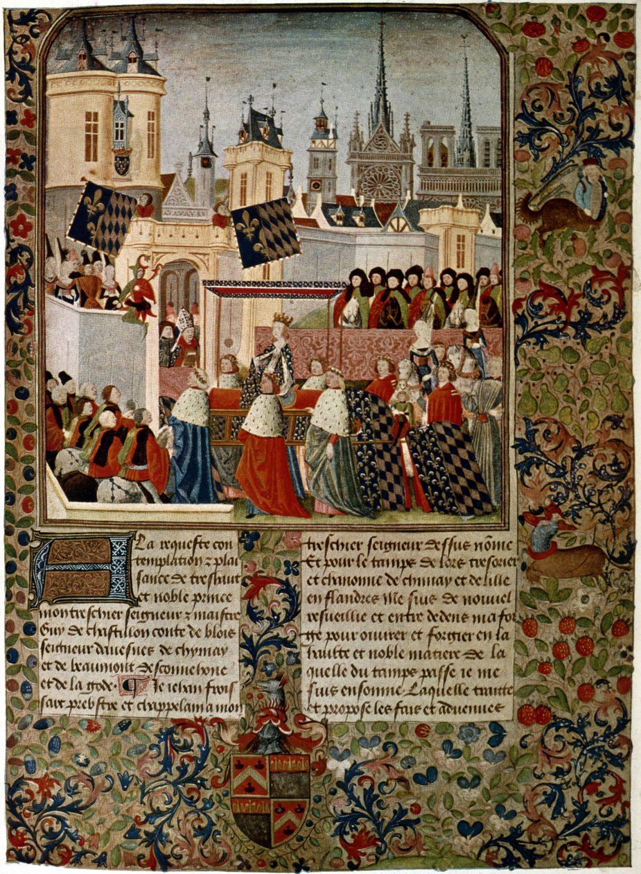 Entrée de la reine Isabelle, épouse éloignée d