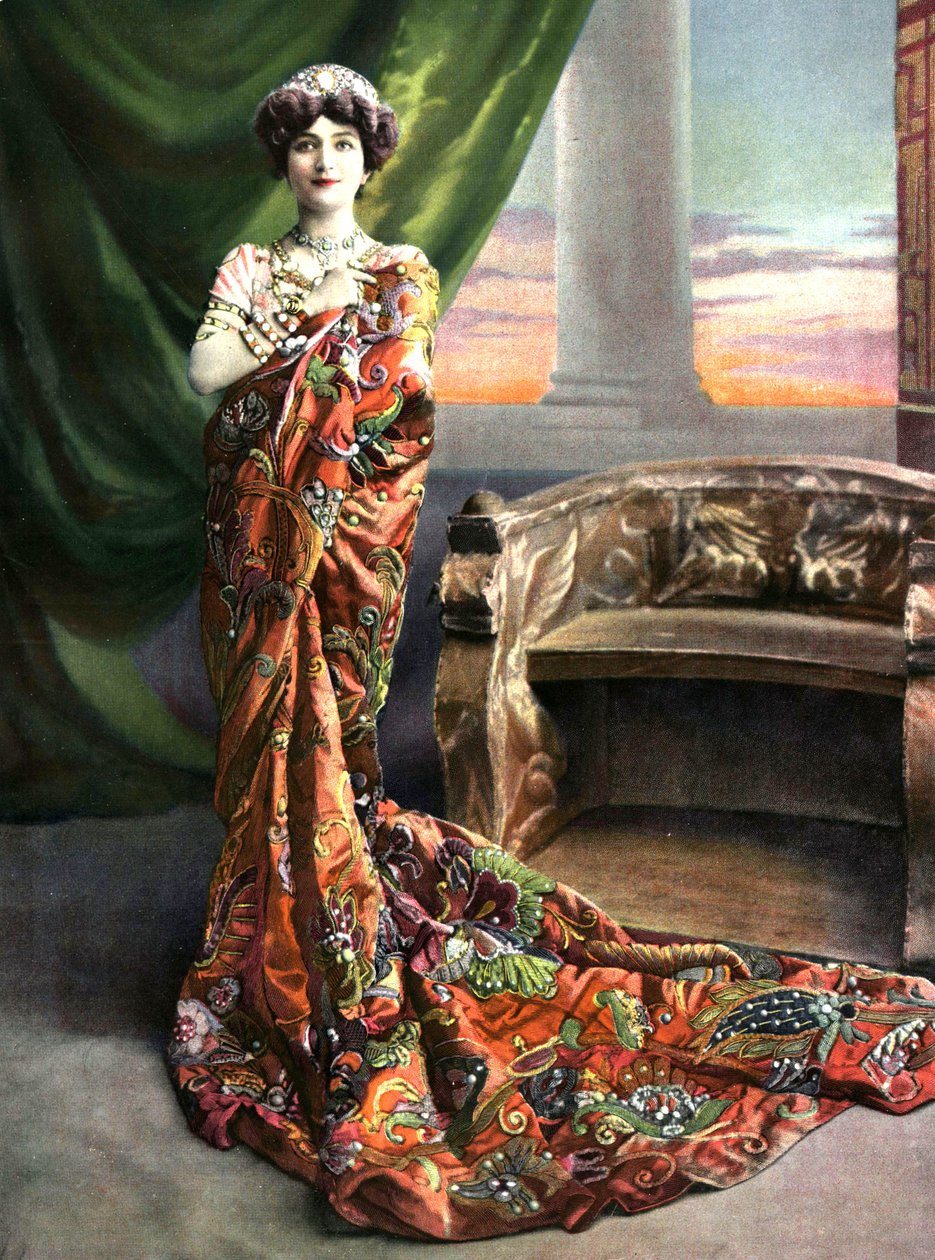 Illustration du magazine "Le Theatre". - French School