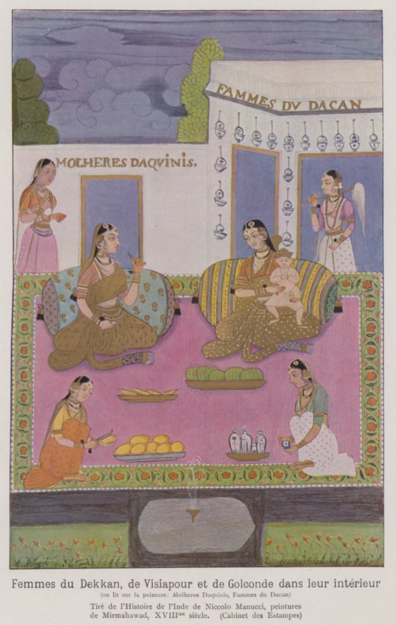 Femmes indiennes du Deccan à l