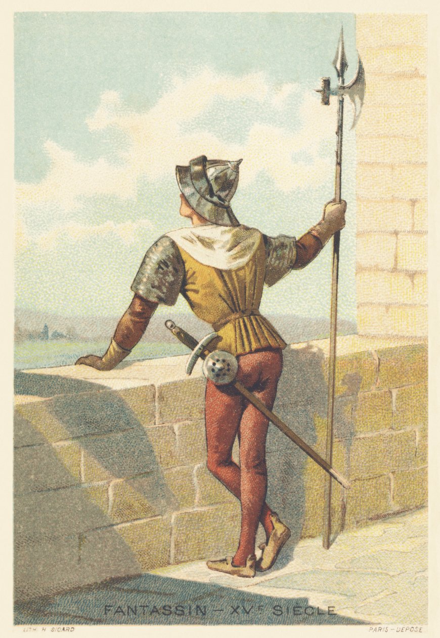 Infanterie au XVe siècle - French School