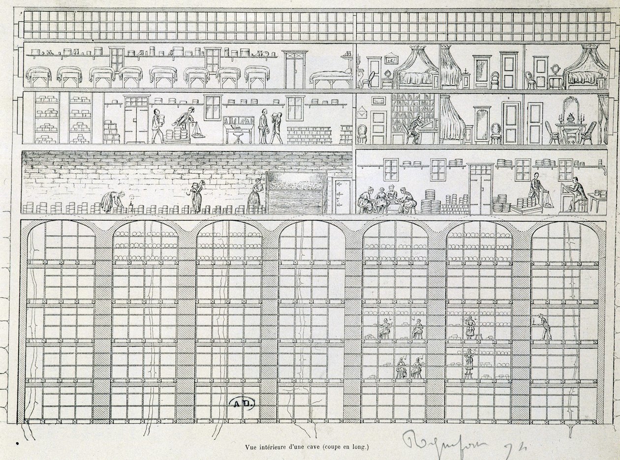 Vue intérieure d