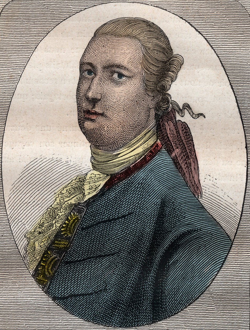 James Bruce, voyageur et écrivain écossais (1730-1794) - James Bruce diplomate, explorateur et géographe écossais (1730-1794) - illustration tirée de « Les Grands Navigateurs du XVIIIe siècle » - French School