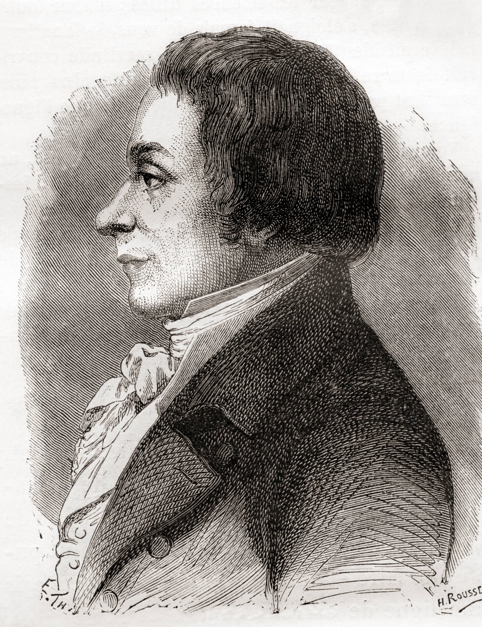 Joseph Lakanal, extrait de Les Merveilles de la Science, publié vers 1870 (gravure) - French School