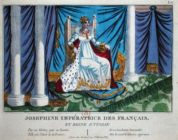 Joséphine (1763-1814) impératrice des Français et reine d