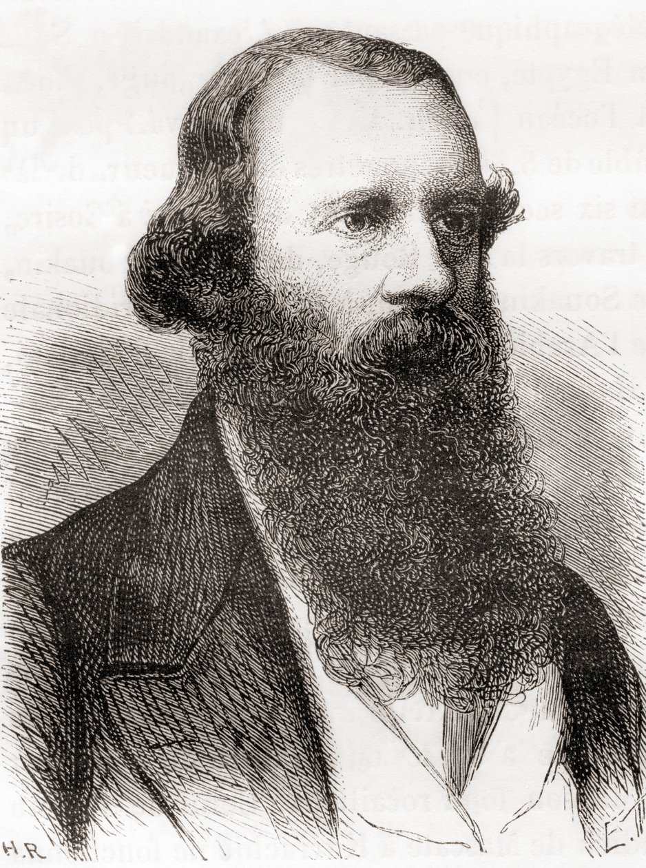 Josiah Latimer Clark, des Merveilles de la Science, publié vers 1870 (gravure) - French School