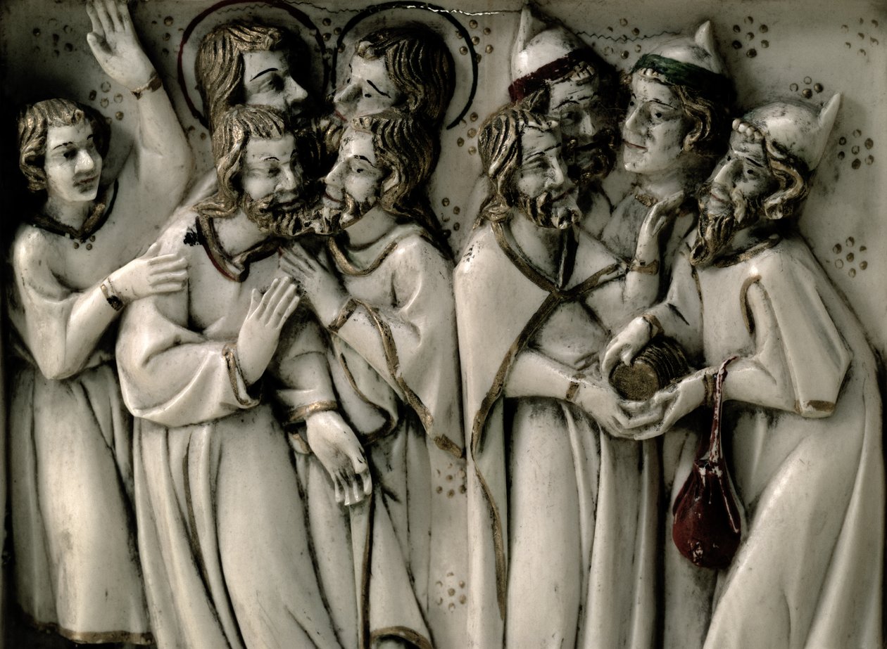 Judas recevant trente pièces d