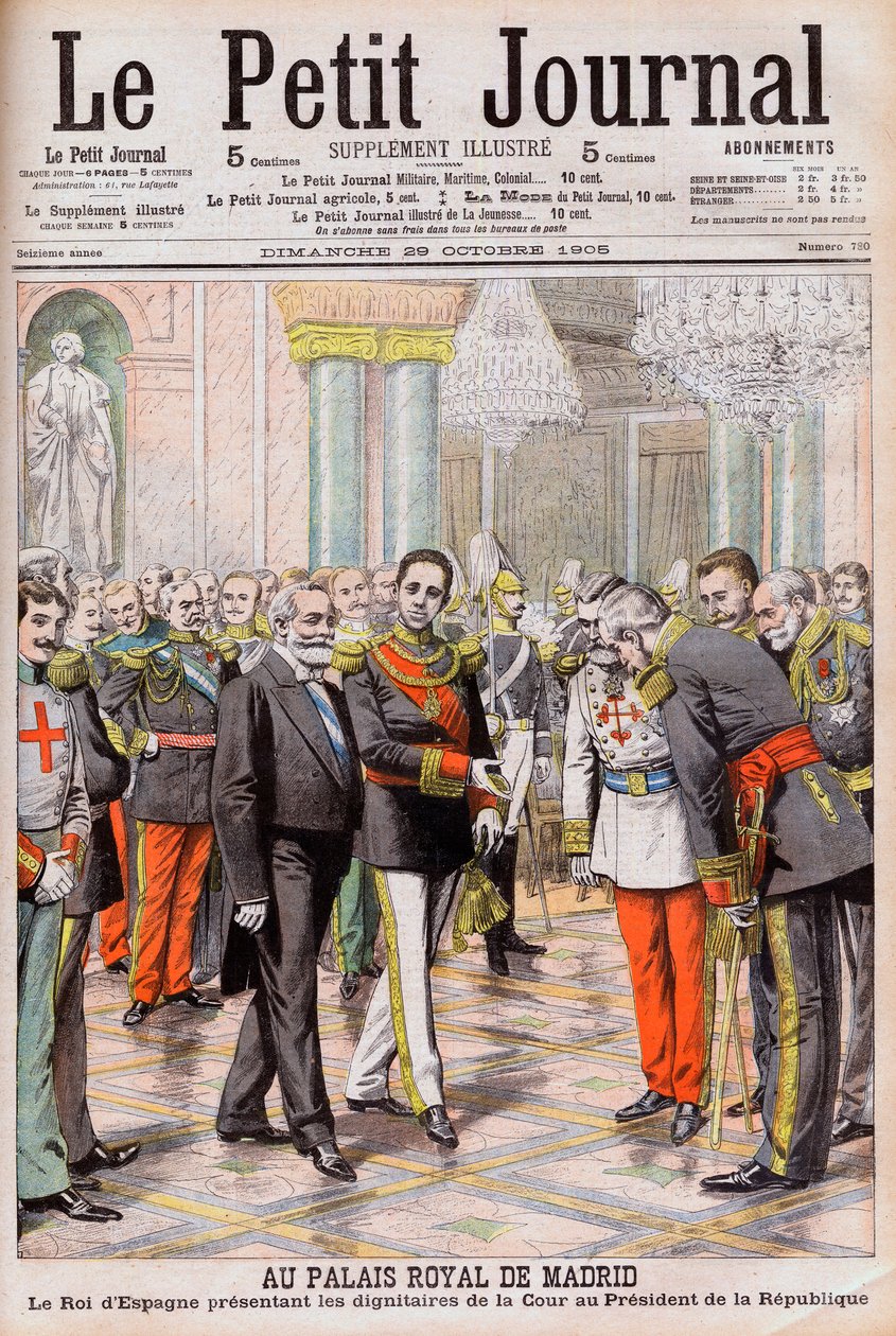 Le roi Alphonse XIII d