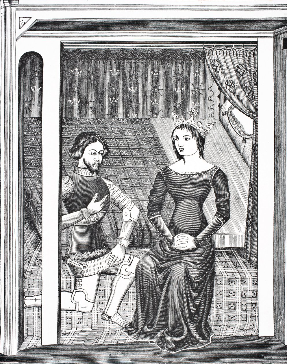 Lancelot et Guenièvre, d