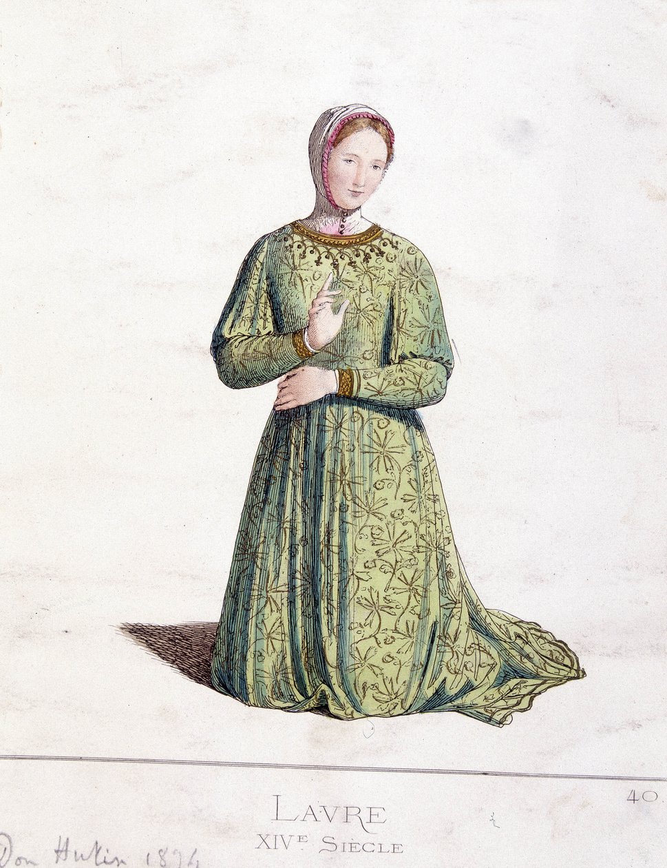 Laure (Laura de Noves) - French School