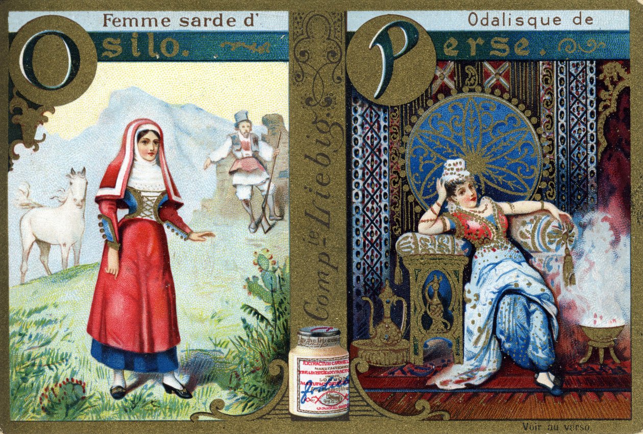 Lettre O comme Femme sarde d