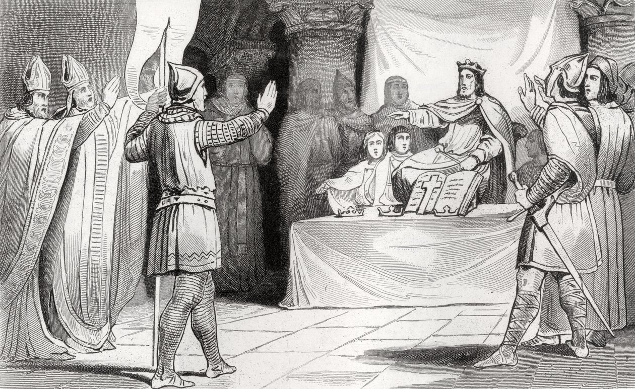 Louis Ier (778-840) le Pieux à la cour, de 