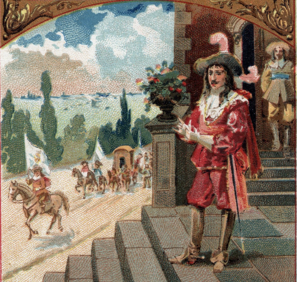 Louis XIII (1601-1643) a passé la nuit du 5 juin - French School