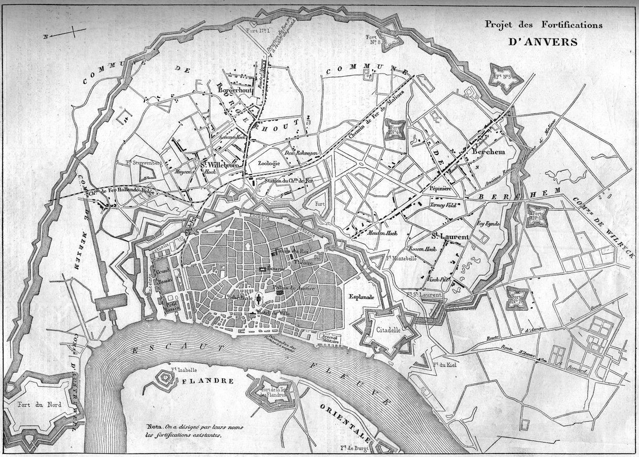 Carte de la ville d