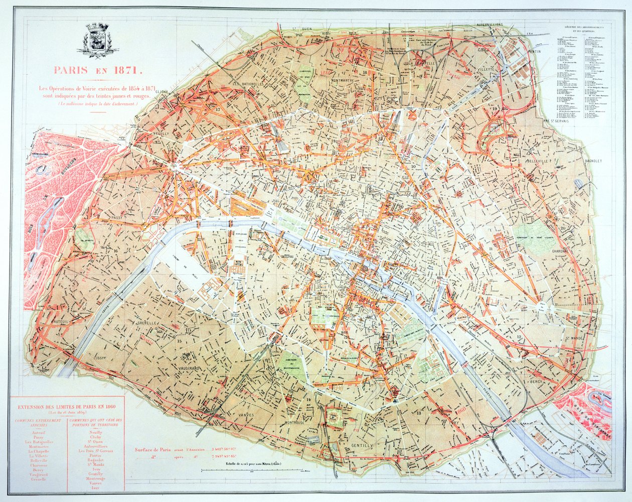Carte montrant l