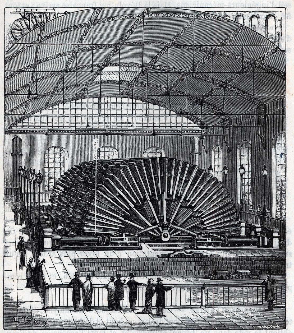 Machine hydraulique de Marly, construite par l