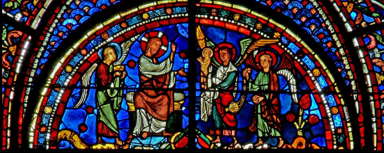 Fenêtre de Marie-Madeleine : Christ bénissant l