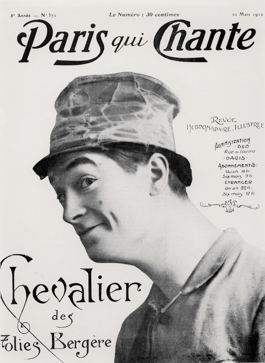 Maurice Chevalier, de 