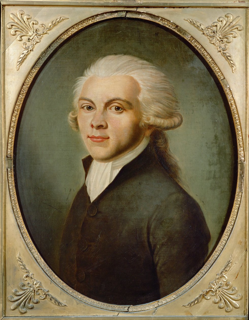 Maximilien Robespierre, peint vers 1793 - French School