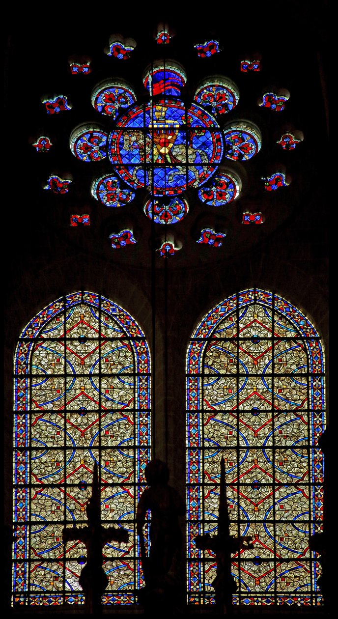 Grisaille moderne et un chevalier de Courtney dans la rose - French School