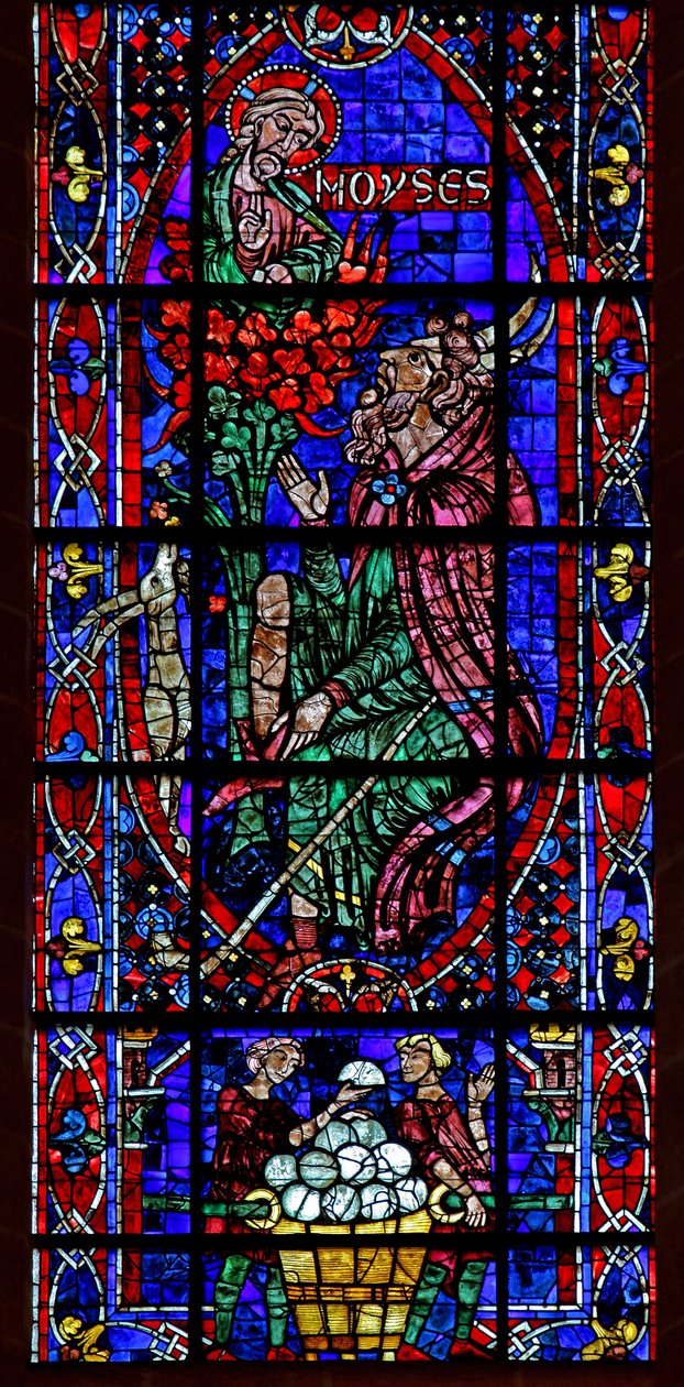 Moïse et le Buisson Ardent - French School