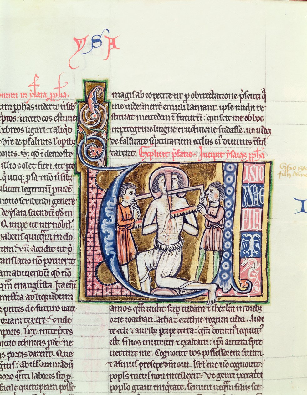 Ms 21 fol.98v Le Martyre d