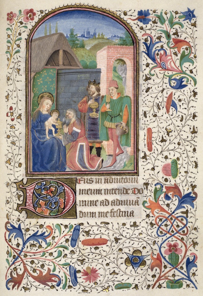 Les rois mages, de Glasgow Hours - French School