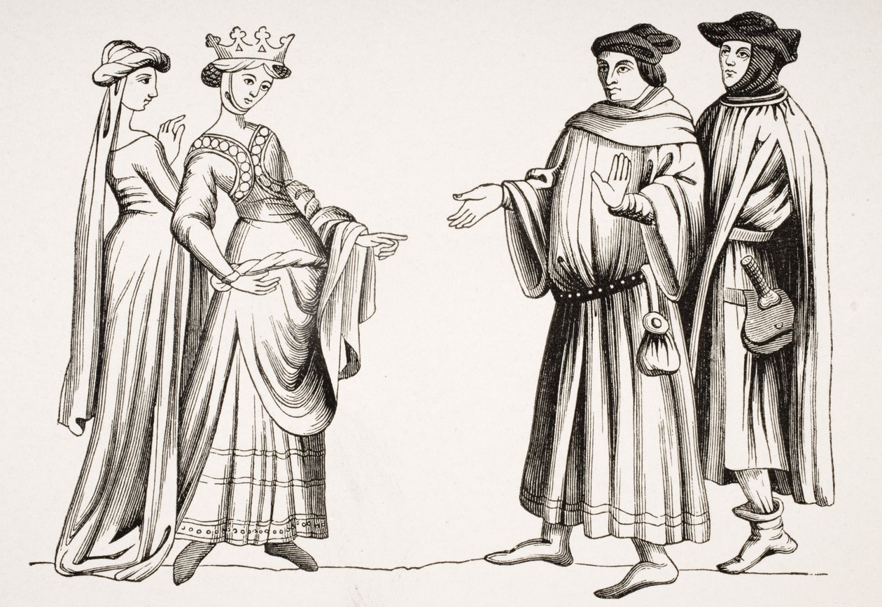 Dame noble et demoiselle d