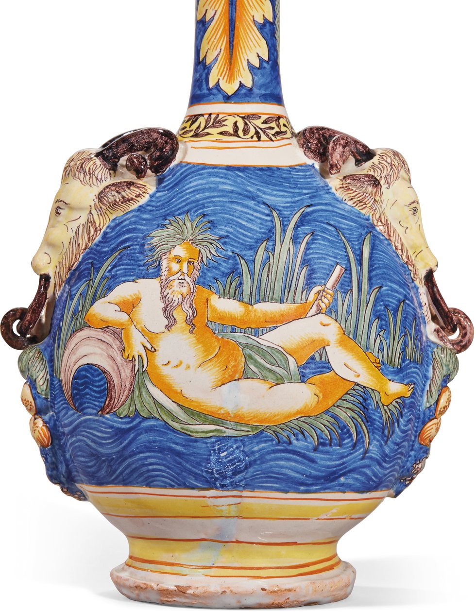 Un des deux gourdes, Nevers, c.1680-1700 - French School